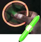 光るくるくるスピンボールペン
