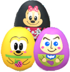 ぷかぷかウキウキたまご型ディズニー