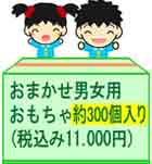 おまかせ男女用おもちゃ300個人